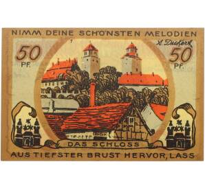 50 пфеннигов 1921 года Германия — город Айленбург (Нотгельд) — Фото №1