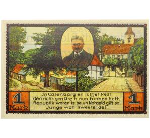 1 марка 1921 года Германия — город Эльдагзен (Нотгельд) — Фото №1