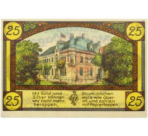 25 пфеннигов 1921 года Германия — город Эльдагзен (Нотгельд) — Фото №1