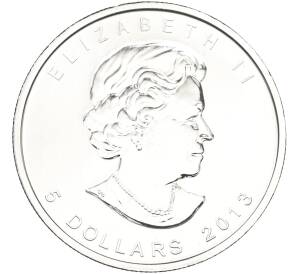 5 долларов 2013 года Канада «Кленовый лист» — Фото №2