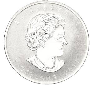 5 долларов 2017 года Канада «Кленовый лист» — Фото №2