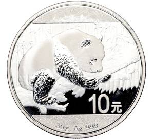10 юаней 2016 года Китай «Панда» — Фото №1