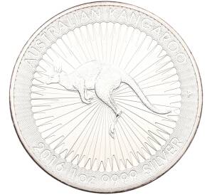 1 доллар 2016 года Австралия «Австралийский кенгуру» — Фото №1