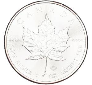 5 долларов 2016 года Канада «Кленовый лист» — Фото №1