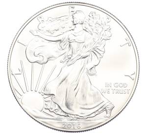 1 доллар 2016 года США «Шагающая Свобода» — Фото №1