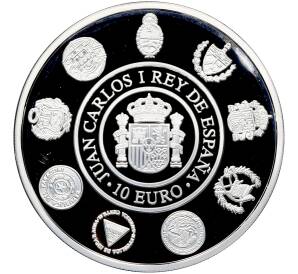 10 евро 2010 года Испания «Иберо-Американская серия — Исторические монеты» — Фото №2