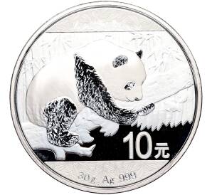 10 юаней 2016 года Китай «Панда» — Фото №1