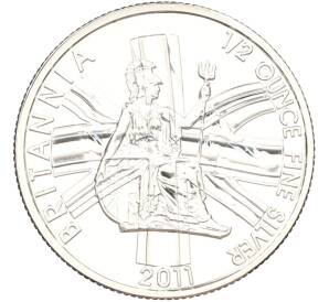 1 фунт 2011 года Великобритания «Британия» — Фото №1