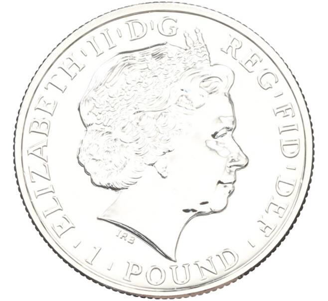 Монета 1 фунт 2011 года Великобритания «Британия» (Артикул: K10-14572) — Фото №2