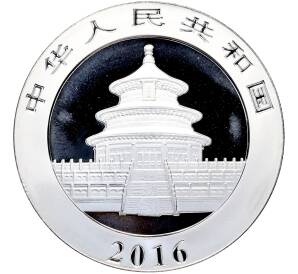 10 юаней 2016 года Китай «Панда» — Фото №2