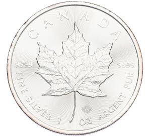 5 долларов 2016 года Канада «Кленовый лист» — Фото №1