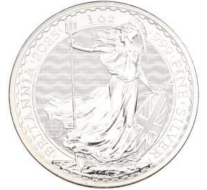 2 фунта 2025 года Великобритания «Британия» — Фото №1