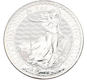 2 фунта 2025 года Великобритания «Британия» — Фото №1