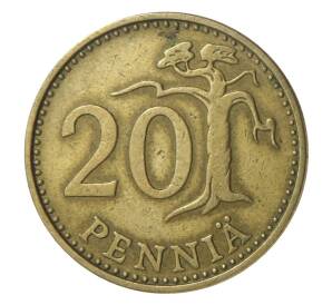 20 пенни 1963 года S Финляндия — Фото №2