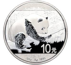 10 юаней 2016 года Китай «Панда» — Фото №1