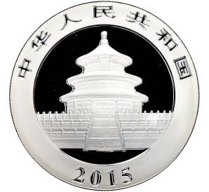 10 юаней 2015 года Китай «Панда» — Фото №2