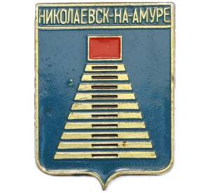 Значок «Герб города Николаевск-на-Амуре» — Фото №1