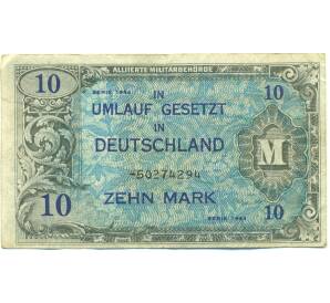 10 марок 1944 года Германия (Оккупация Союзными войсками) — Фото №1