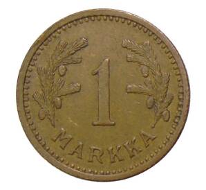 1 марка 1941 года S Финляндия — Фото №1