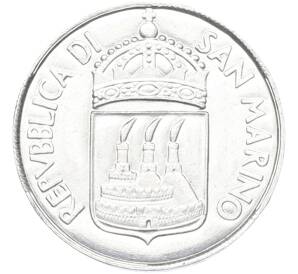 1 лира 1973 года Сан-Марино — Фото №2