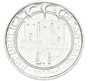 1 лира 1977 года Сан-Марино «ФАО — Экология» — Фото №2