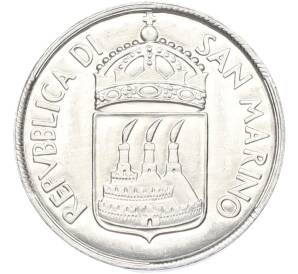 10 лир 1973 года Сан-Марино — Фото №2