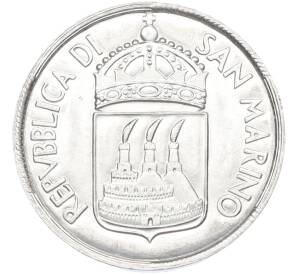 10 лир 1973 года Сан-Марино — Фото №2