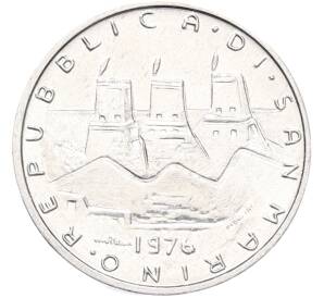 5 лир 1976 года Сан-Марино «ФАО — Республика» — Фото №2