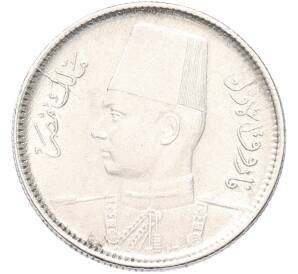2 пиастра 1937 года Египет — Фото №2