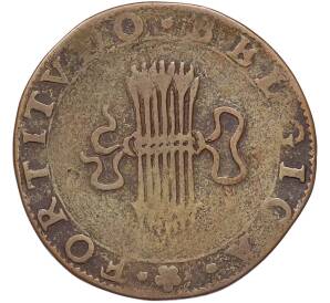 Счетный жетон рекен-пфенниг 1612 года Нидерланды (Дордрехт) — Фото №1