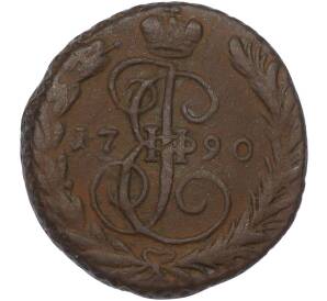 1 копейка 1790 года ЕМ — Фото №1