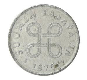 1 пенни 1975 года Финляндия — Фото №1