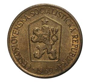 1 крона 1969 года Чехословакия — Фото №1