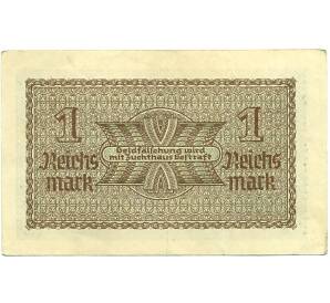 1 рейхсмарка 1939 года Германия (Для оккупированных территорий) — Фото №2
