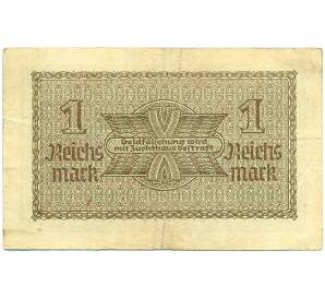 1 рейхсмарка 1939 года Германия (Для оккупированных территорий) — Фото №2
