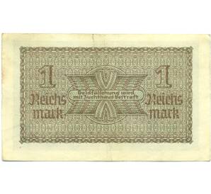 1 рейхсмарка 1939 года Германия (Для оккупированных территорий) — Фото №2