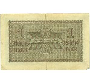 1 рейхсмарка 1939 года Германия (Для оккупированных территорий) — Фото №2