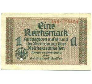 1 рейхсмарка 1939 года Германия (Для оккупированных территорий) — Фото №1