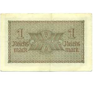 1 рейхсмарка 1939 года Германия (Для оккупированных территорий) — Фото №2