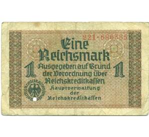 1 рейхсмарка 1939 года Германия (Для оккупированных территорий) — Фото №1