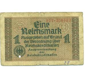 1 рейхсмарка 1939 года Германия (Для оккупированных территорий) — Фото №1