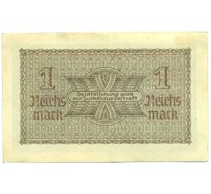 1 рейхсмарка 1939 года Германия (Для оккупированных территорий) — Фото №2