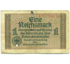 1 рейхсмарка 1939 года Германия (Для оккупированных территорий) — Фото №1
