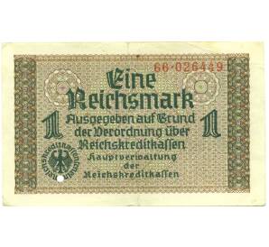 1 рейхсмарка 1939 года Германия (Для оккупированных территорий) — Фото №1