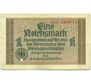 1 рейхсмарка 1939 года Германия (Для оккупированных территорий) — Фото №1