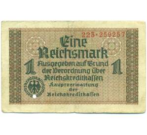 1 рейхсмарка 1939 года Германия (Для оккупированных территорий) — Фото №1