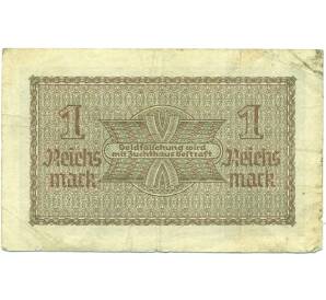 1 рейхсмарка 1939 года Германия (Для оккупированных территорий) — Фото №2