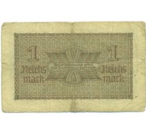 1 рейхсмарка 1939 года Германия (Для оккупированных территорий) — Фото №2