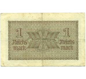 1 рейхсмарка 1939 года Германия (Для оккупированных территорий) — Фото №2