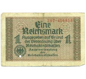 1 рейхсмарка 1939 года Германия (Для оккупированных территорий) — Фото №1